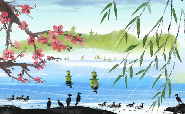 10首最美春风诗词，秀丽江山，田园如画，送给温柔的你