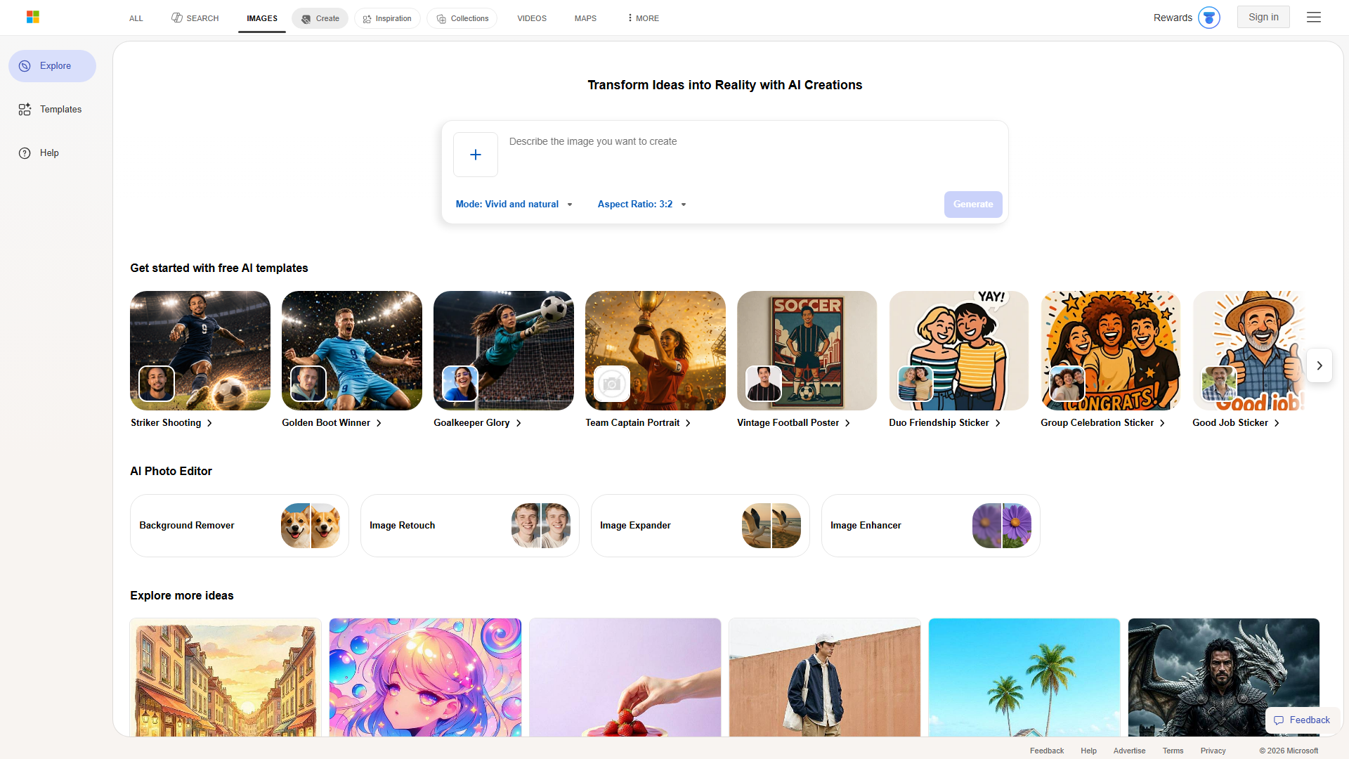 Bing Image Creator