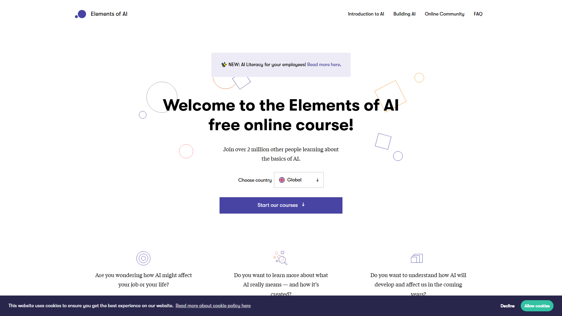 Elements of AI