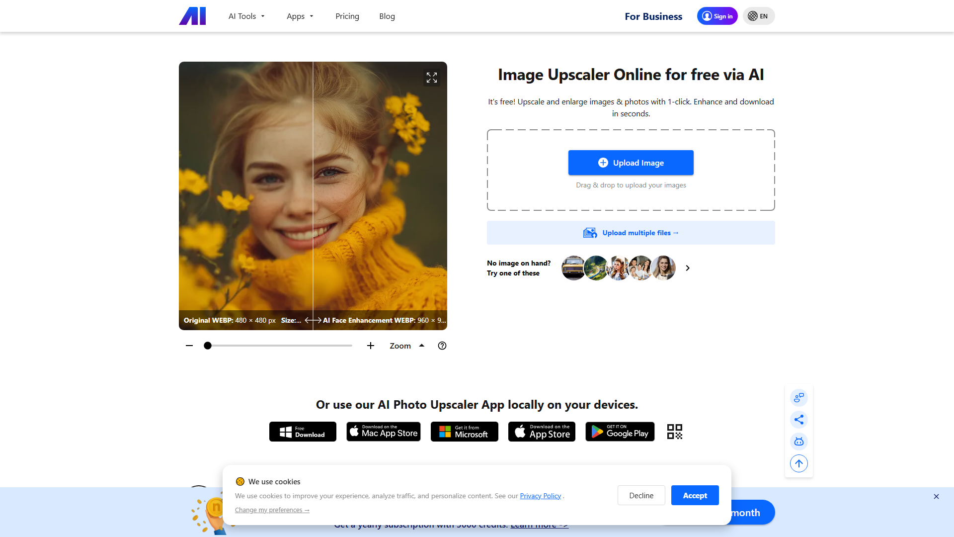 Nero Image Upscaler