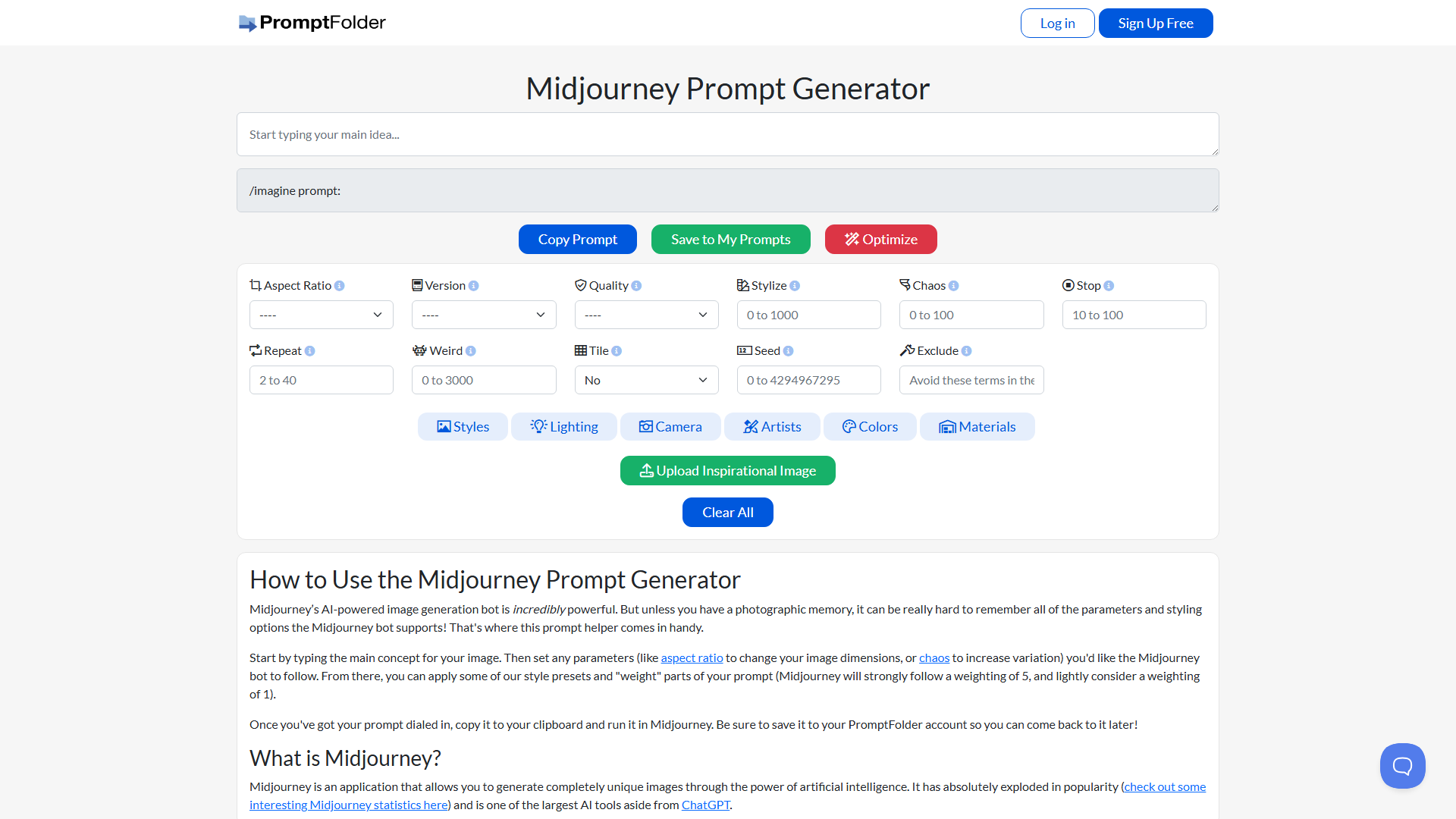 PromptFolder