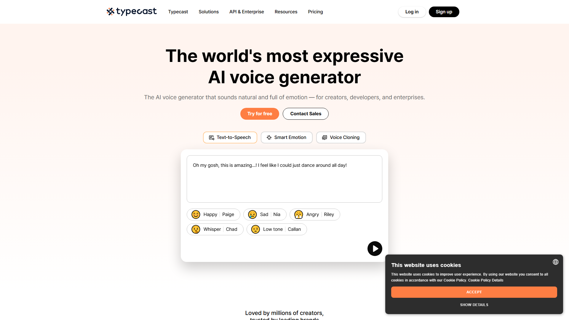 Typecast